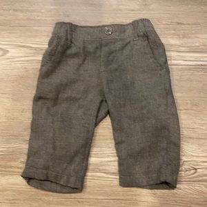 Baby Gap twill jersey lined pants, 3-6 month